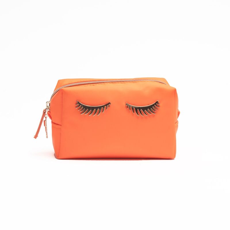 Buy Colorbar Lips & Lashes Small Pouch - Neon Orange Online
