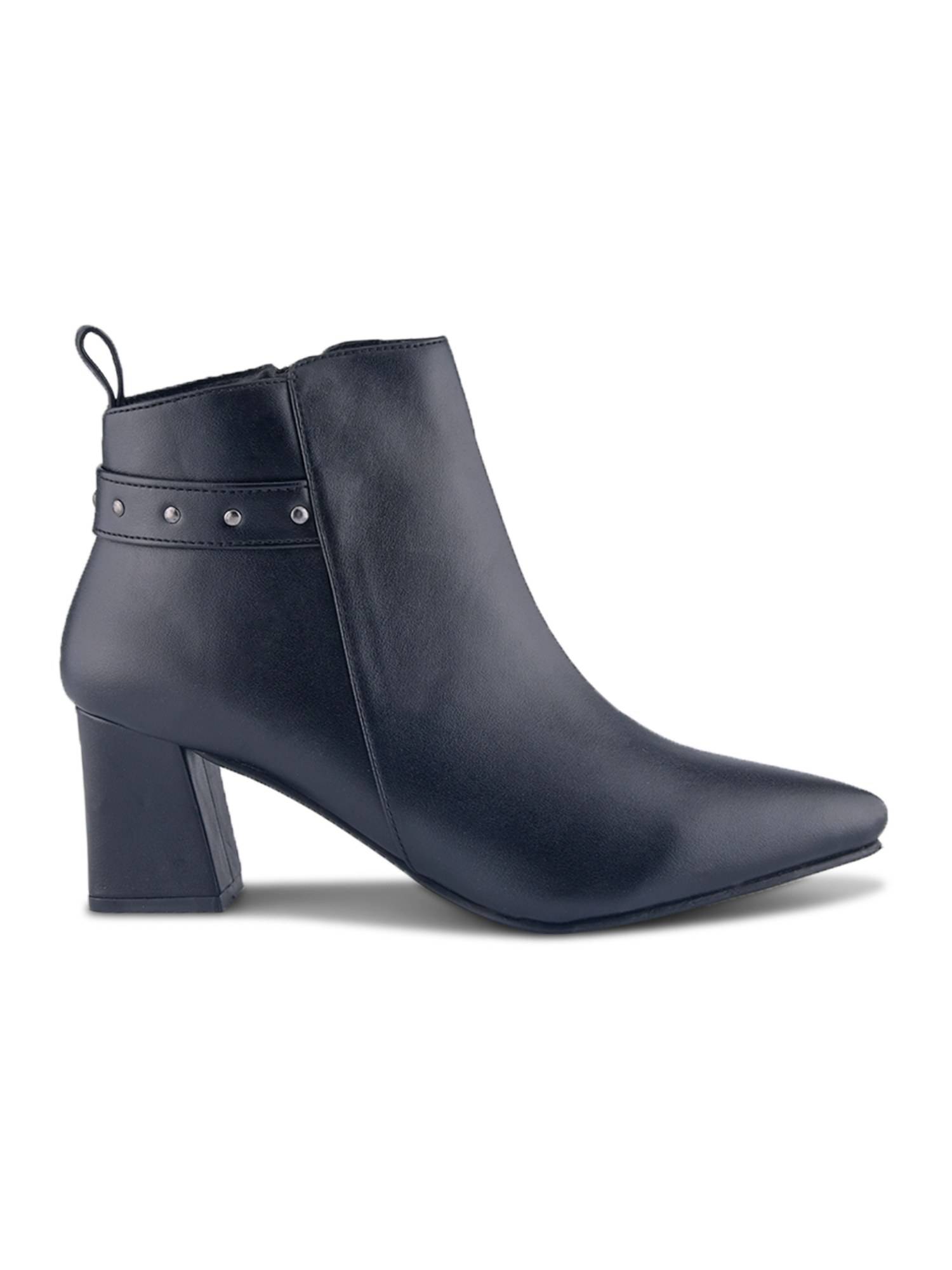 Buy SHUZ TOUCH Women Black Casual Boots Online