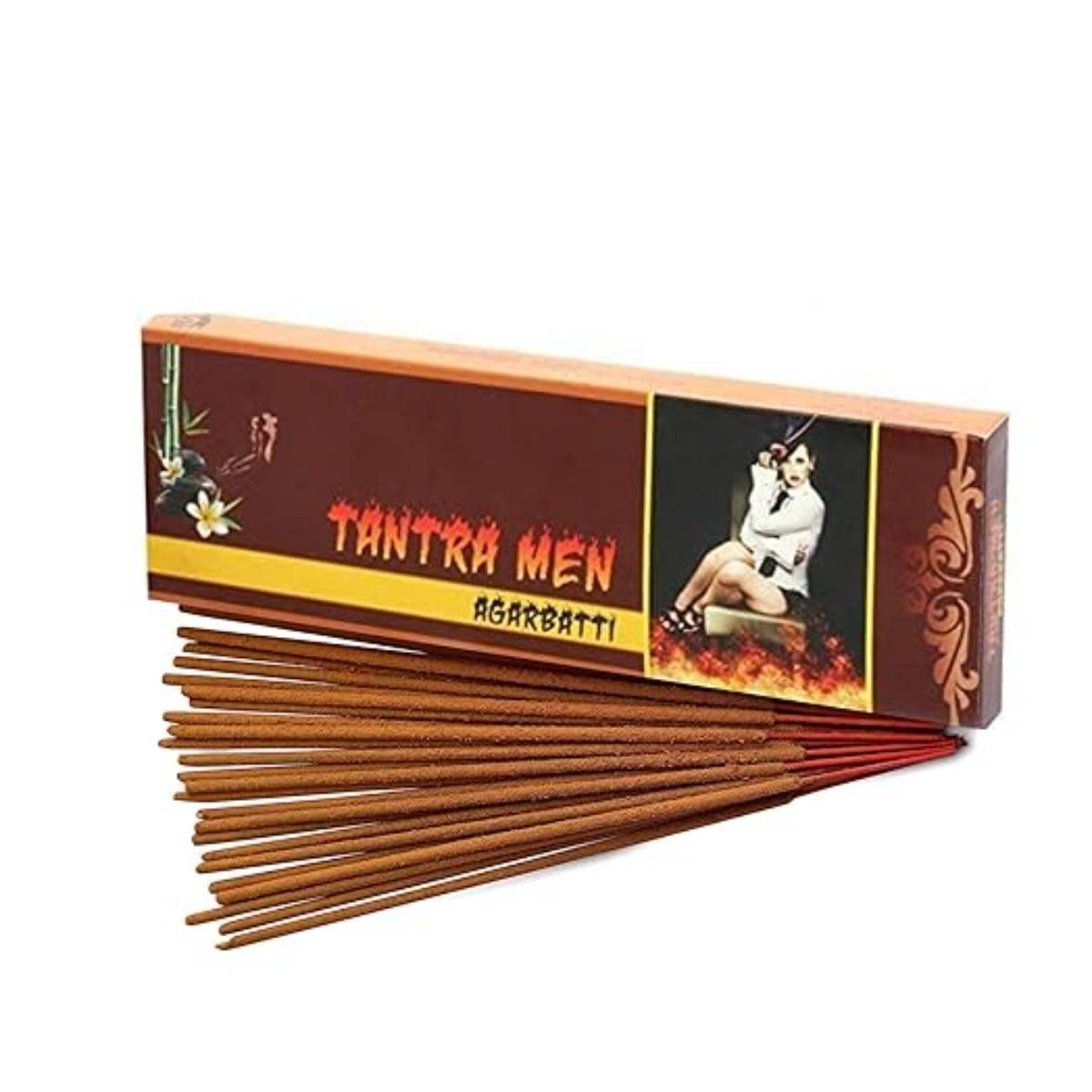 Premsons Tantra Men Scent Burning Incense Sticks for Aroma Therapy - 6 Sticks
