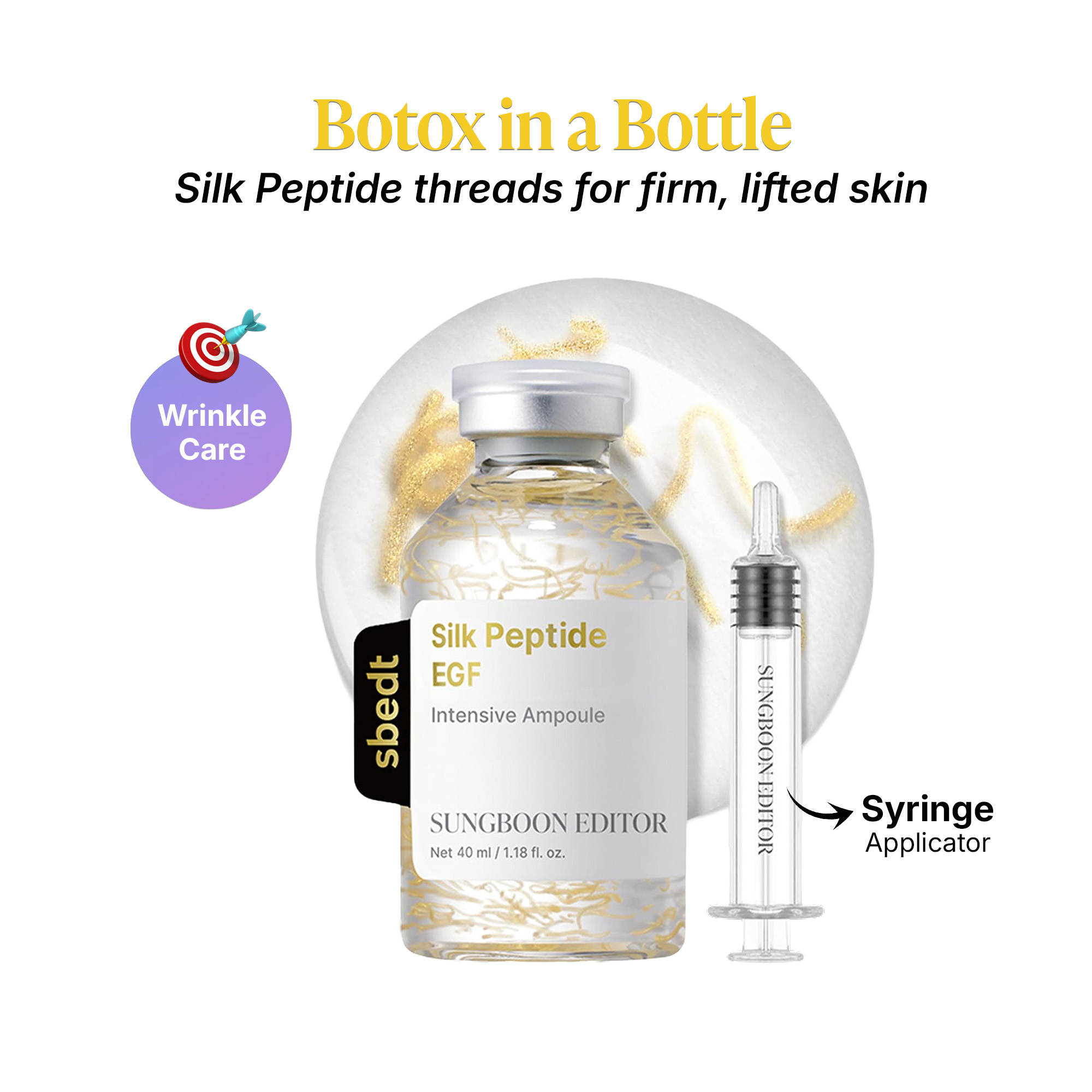 Sungboon Editor Silk Peptide EGF Intensive Ampoule