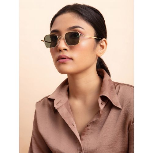 Twenty Dresses by Nykaa Fashion Gold Vintage Classic Sunglasses