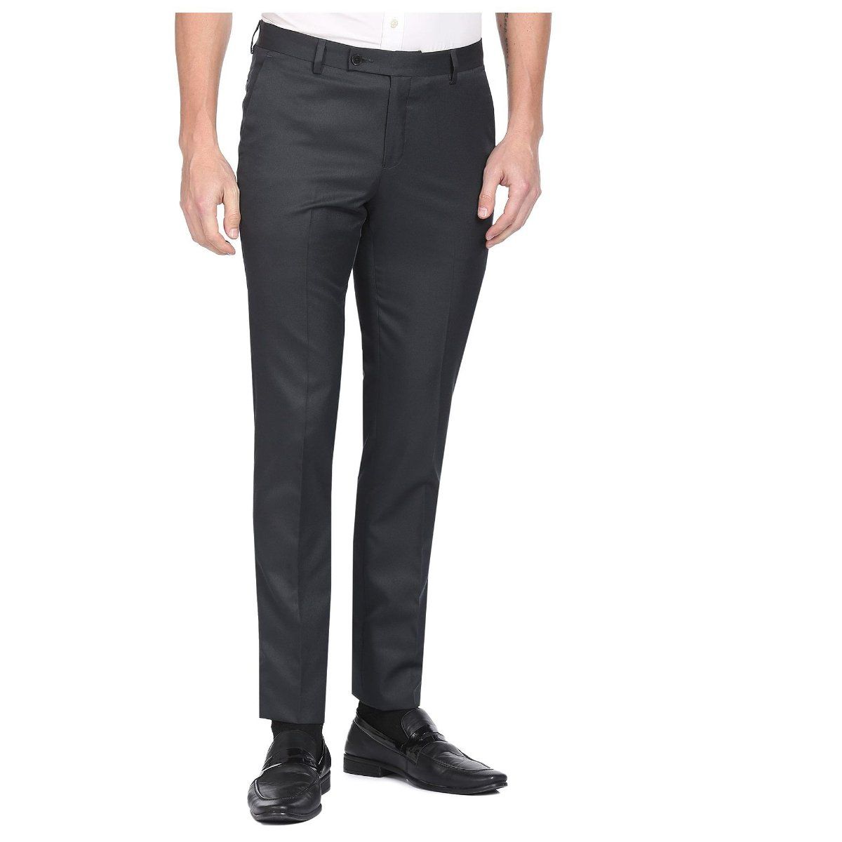 Buy Dark Grey Trousers  Pants for Men by ARROW Online  Ajiocom