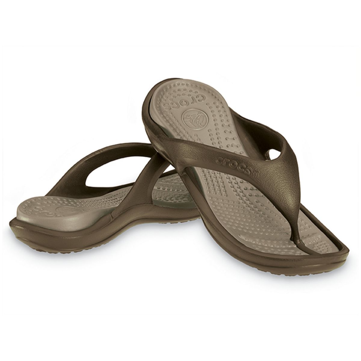 Buy Crocs Athens Brown Unisex Flip Online