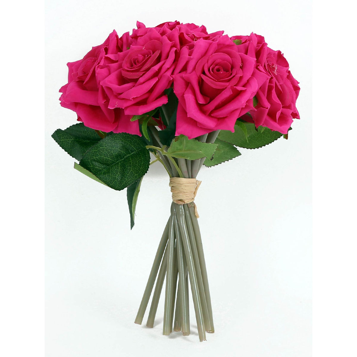 Fourwalls Artificial Beautiful Rose Flower Bunch for Home Decor ...