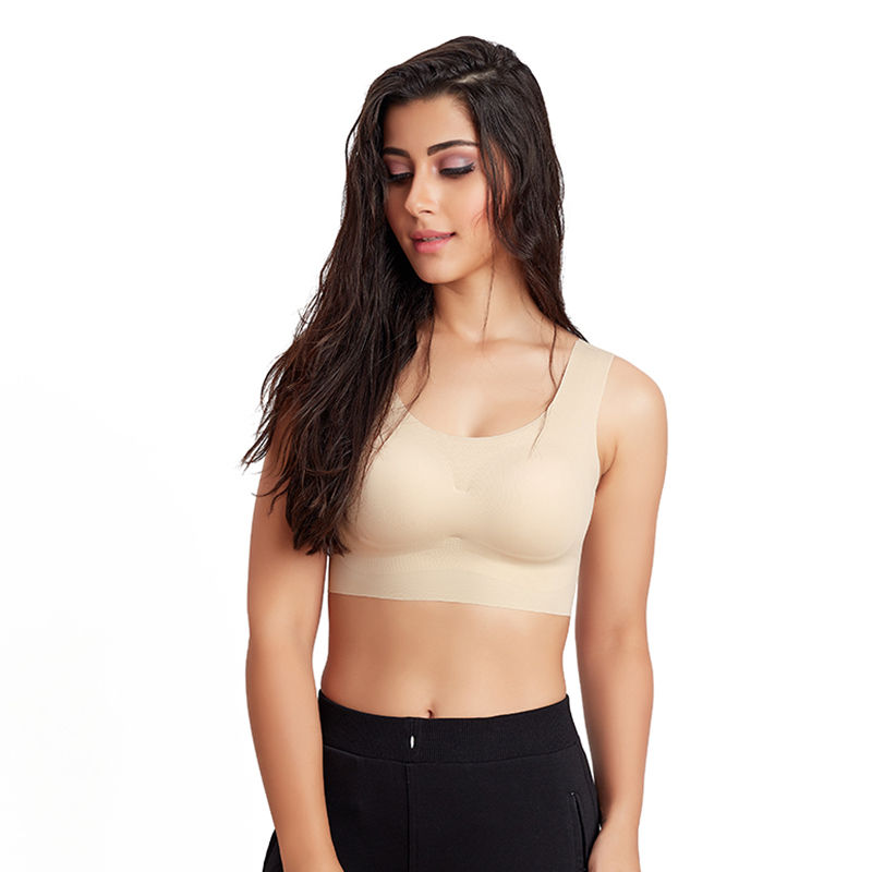 sports bra with non removable padding