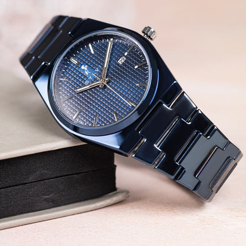 Buy Sylvi Professional Edge Blue Round Dial Analog Watch-2370 Online