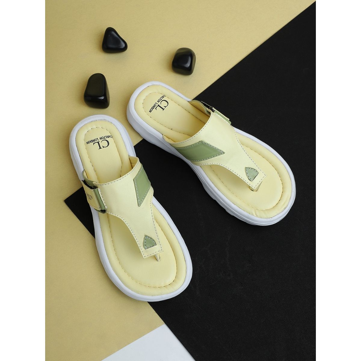 Buy Carlton London Women's Beige Thong Sandals for Women at Best Price @  Tata CLiQ