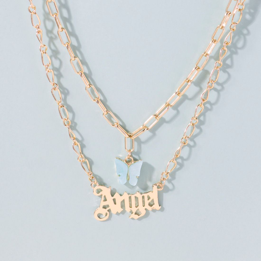 angel butterfly necklace