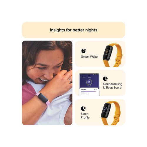 Buy Fitbit Inspire Health Fitness Tracker (Morning Glow