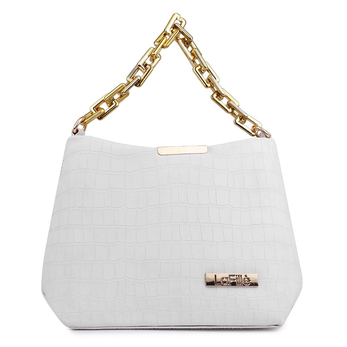 Buy LaFille Black Women Handbag Set Of 5 Bags Online