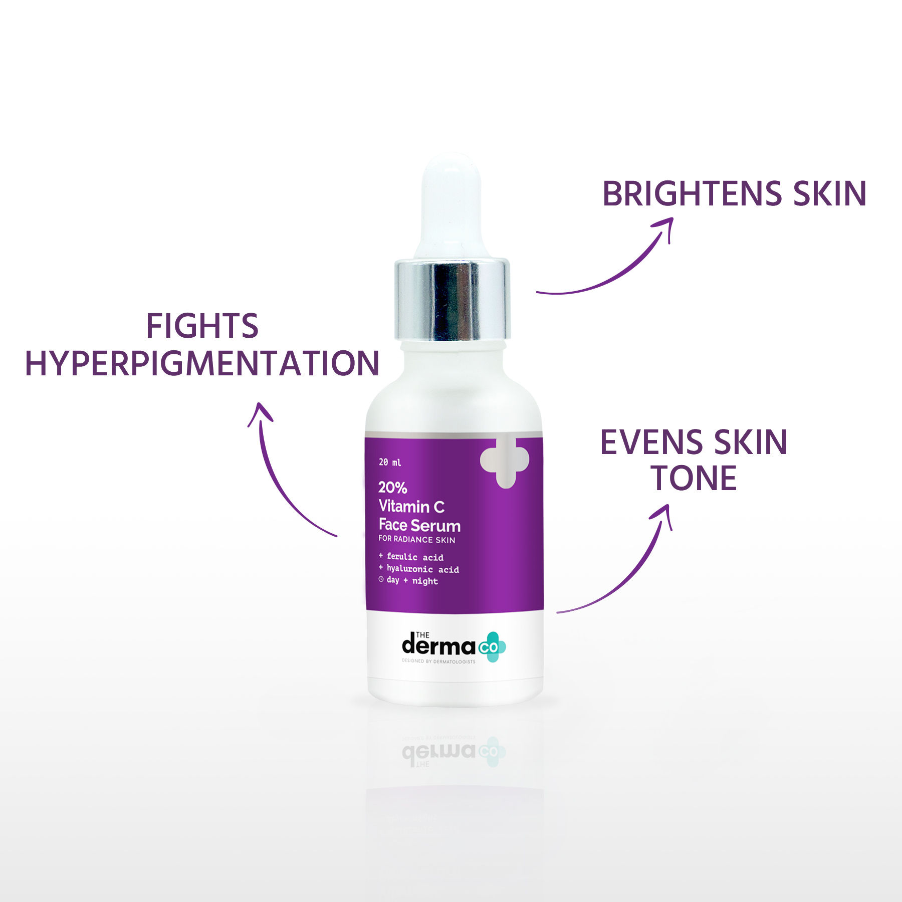 The Derma Co. 20 Vitamin C Face Serum For Skin Radiance Buy The Derma Co. 20 Vitamin C Face