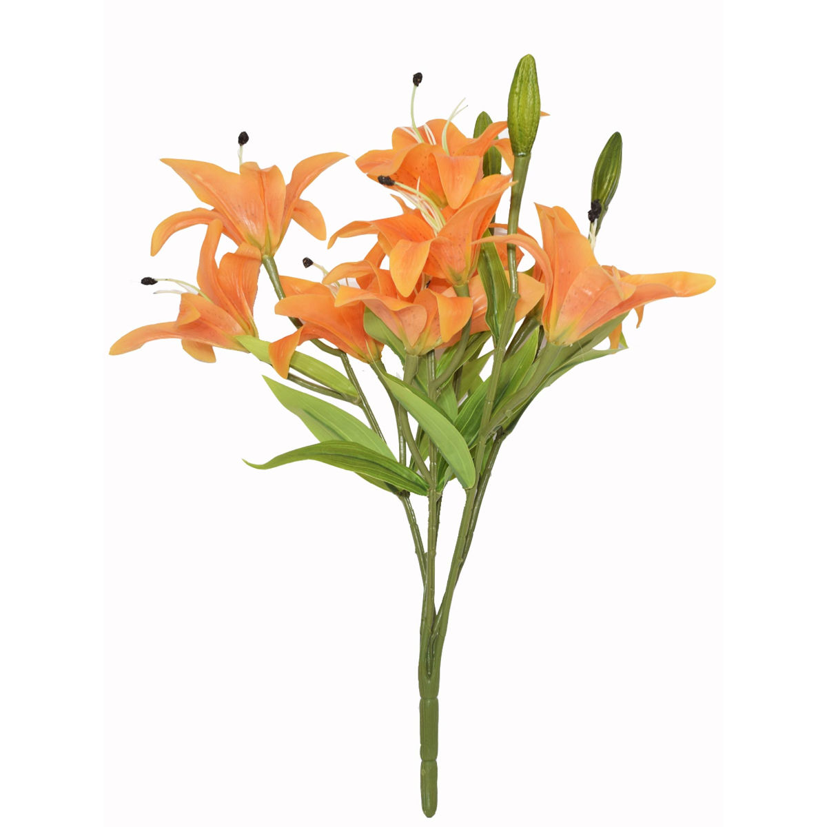 Fourwalls Artificial Real Touch Lily Flower Bunch for Home Decor (5 ...