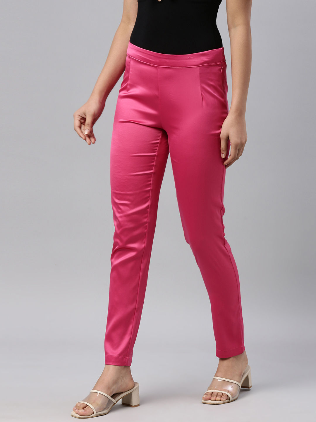 Styling Hot Pink Pants for Work - LINDA TENCHI TRAN