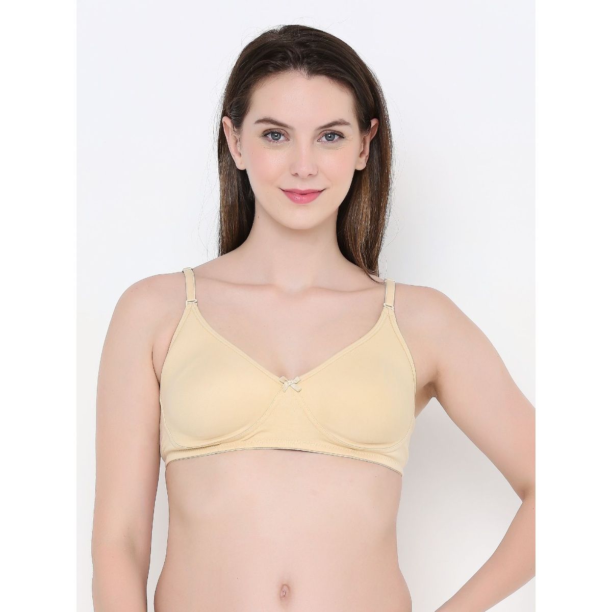 Berry S Intimatess Everyday Comfort Double Layered Non Wired Beige Bra Buy Berry S Intimatess