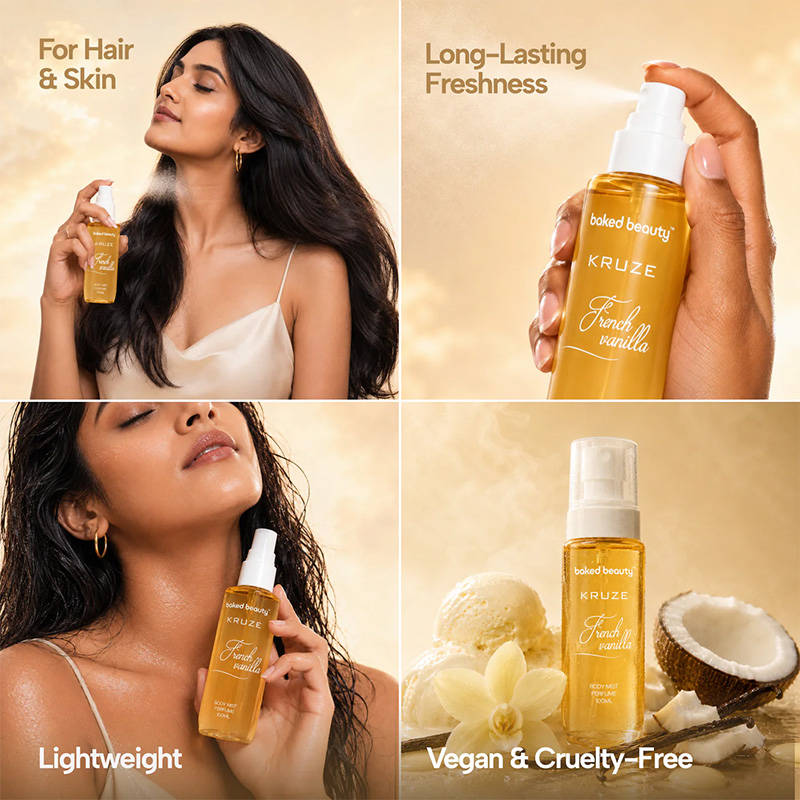 Baked Beauty Kruze French Vanilla Body Mist - view 4