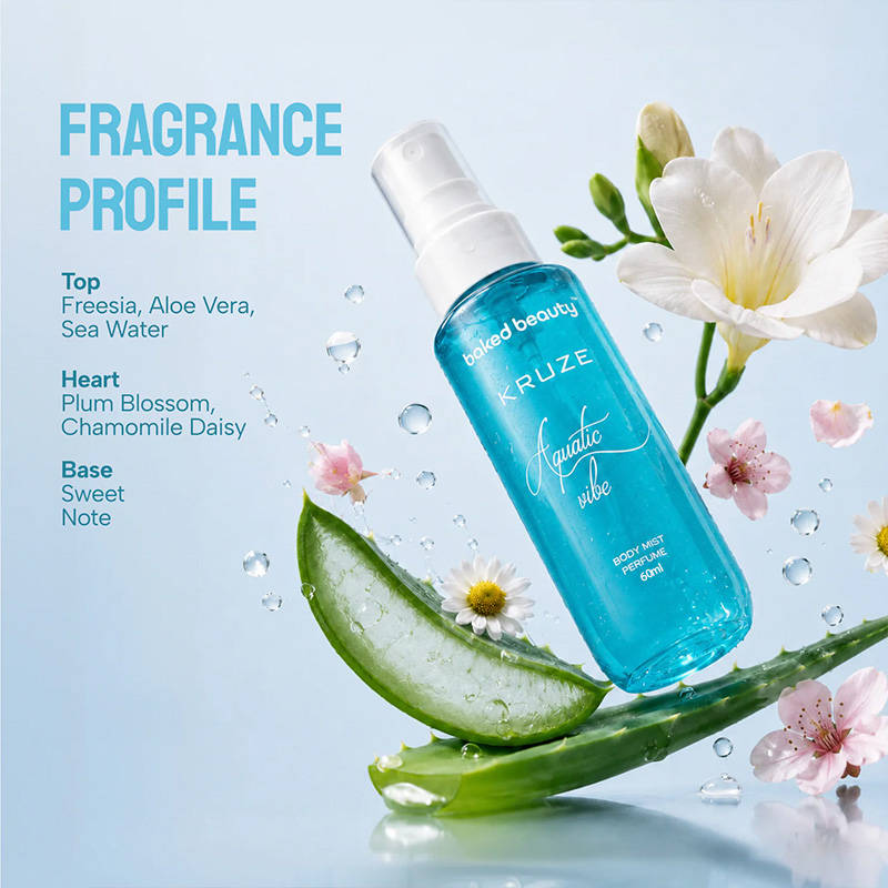 Baked Beauty Kruze Aquatic Vibe Body Mist - view 9