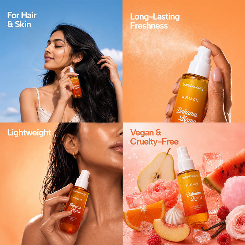 Baked Beauty Kruze Bahama Mama Hair And Body Mist - view 4