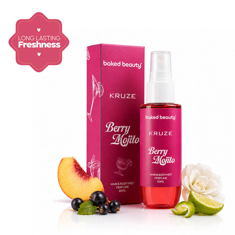 Baked Beauty Kruze Berry Mojito Hair And Body Mist