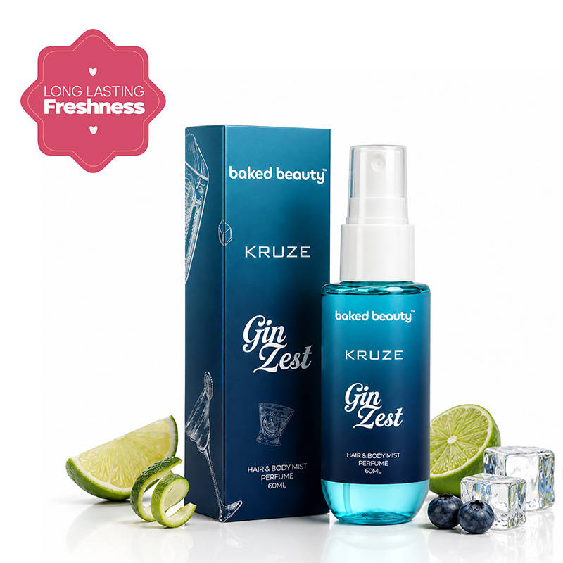 Baked Beauty Kruze Gin Zest Hair And Body Mist