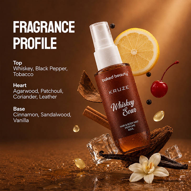 Baked Beauty Kruze Whisky Sour Hair And Body Mist - view 3