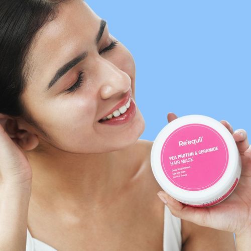 Re'equil Pea Protein & Ceramide Hair Mask: Buy Re'equil Pea Protein &  Ceramide Hair Mask Online at Best Price in India | Nykaa