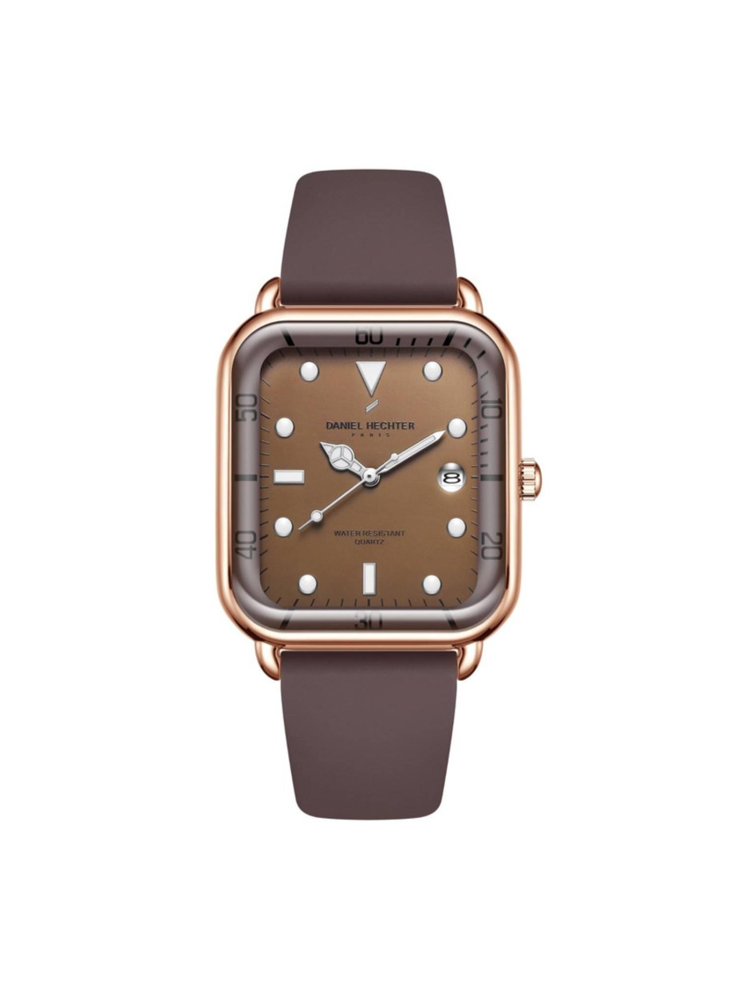 Daniel Hechter Paris Montmartre Collection Square Dial Watch for Men (Dhm1011) (M)