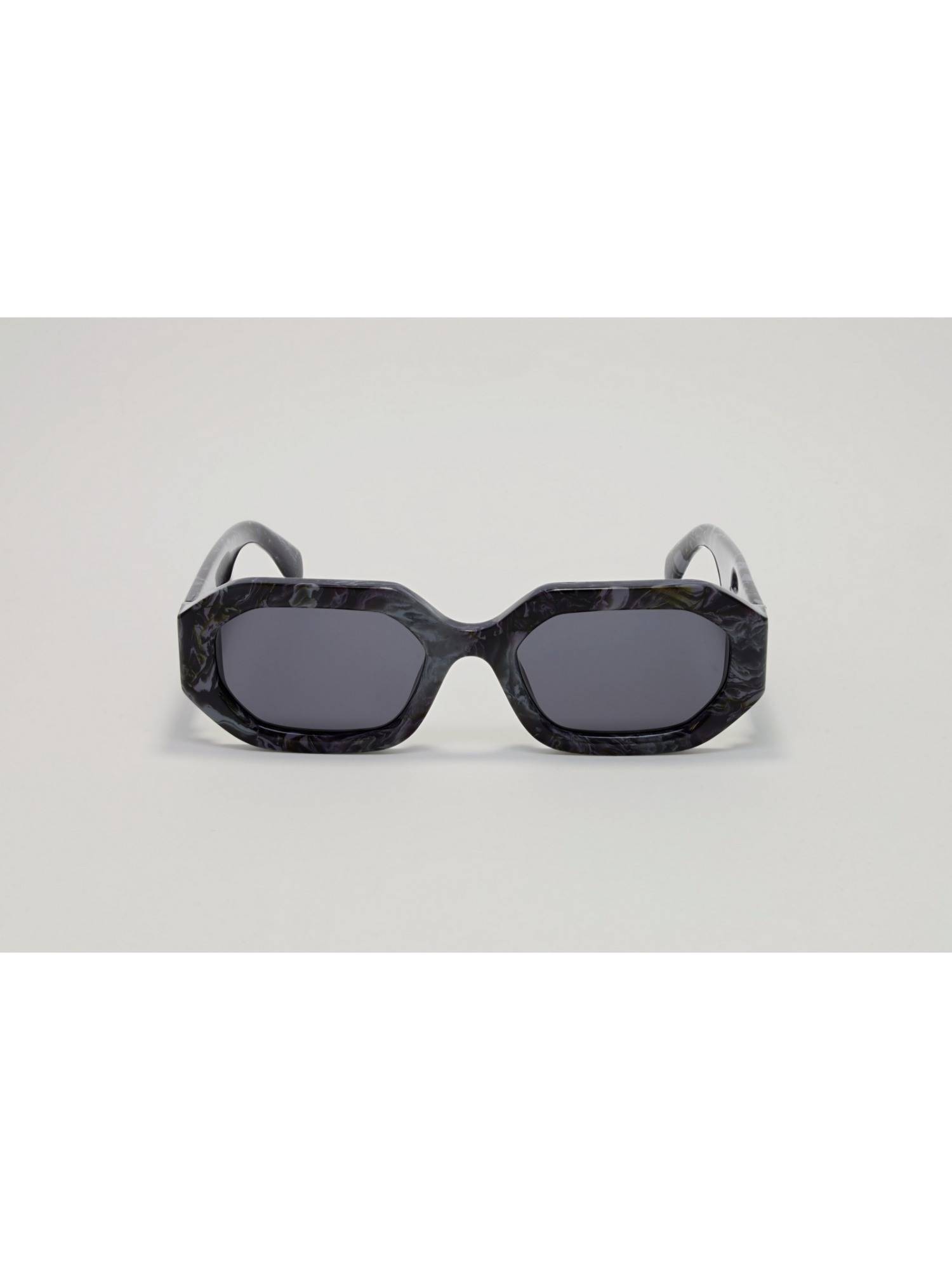 Palm Angels Multi-Color Acetate Full Rim Irregular Unisex Sunglass PA1028110754 (50)
