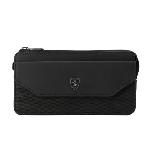 Puma Scuderia Ferrari Motorsports Lifestyle Womens Black Wallet(1)