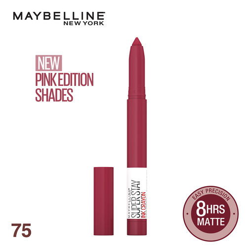 Maybelline New York Super Stay Crayon Lipstick Speak Your Mind Buy Maybelline New York Super Stay Crayon Lipstick Speak Your Mind Online At Best Price In India Nykaa