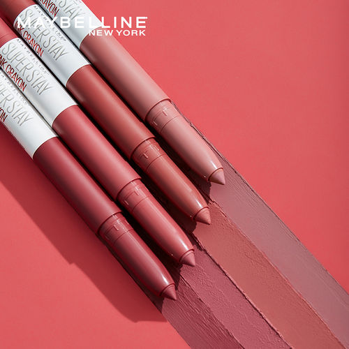 Maybelline New York Super Stay Crayon Lipstick Speak Your Mind Buy Maybelline New York Super Stay Crayon Lipstick Speak Your Mind Online At Best Price In India Nykaa