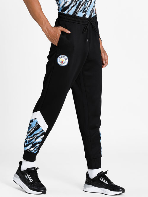 Buy Puma Man City Iconic Mcs Men's Football Track Pants Black Online