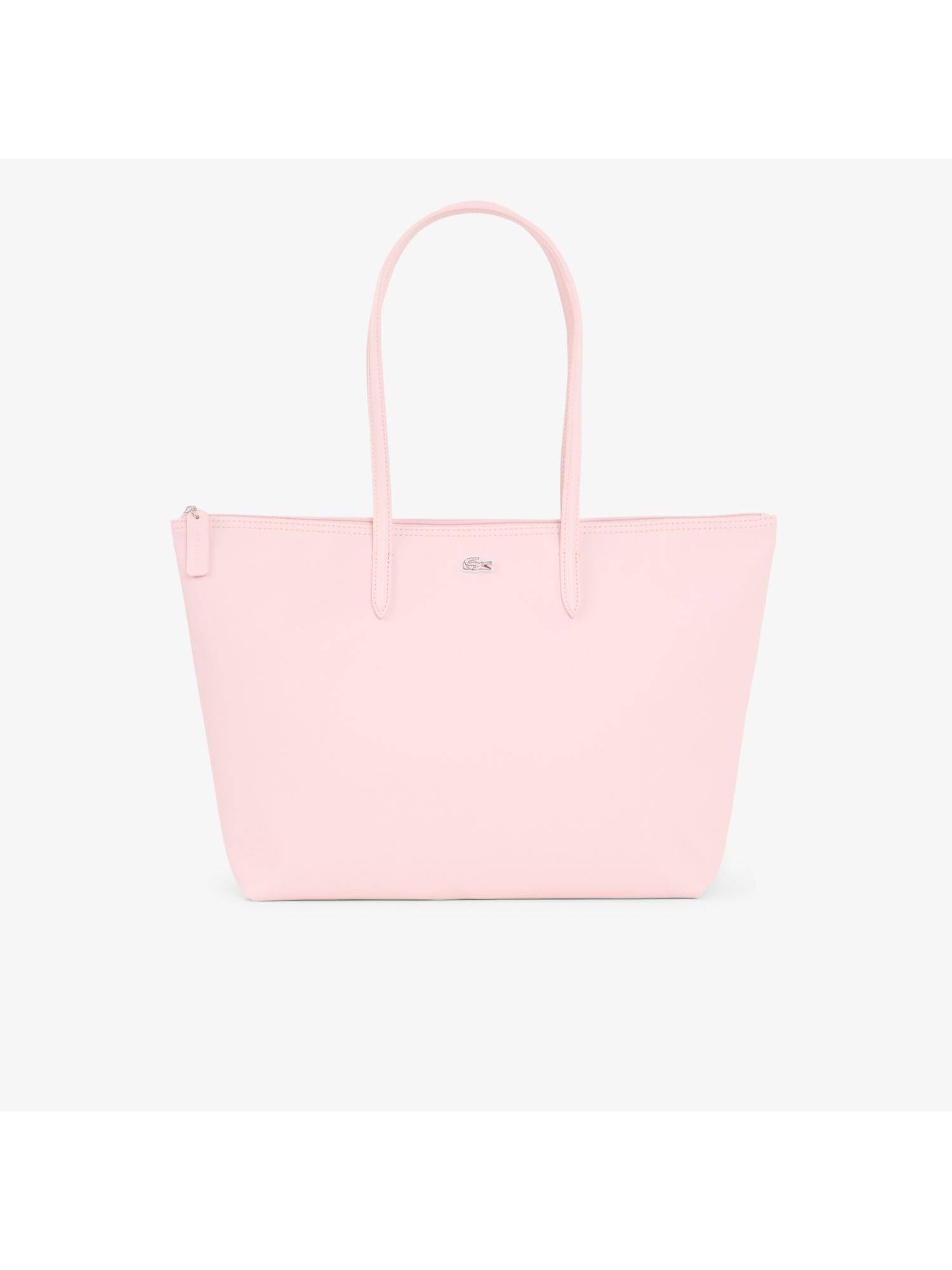 Lacoste Large L.12.12 Concept Tote Bag - Pink