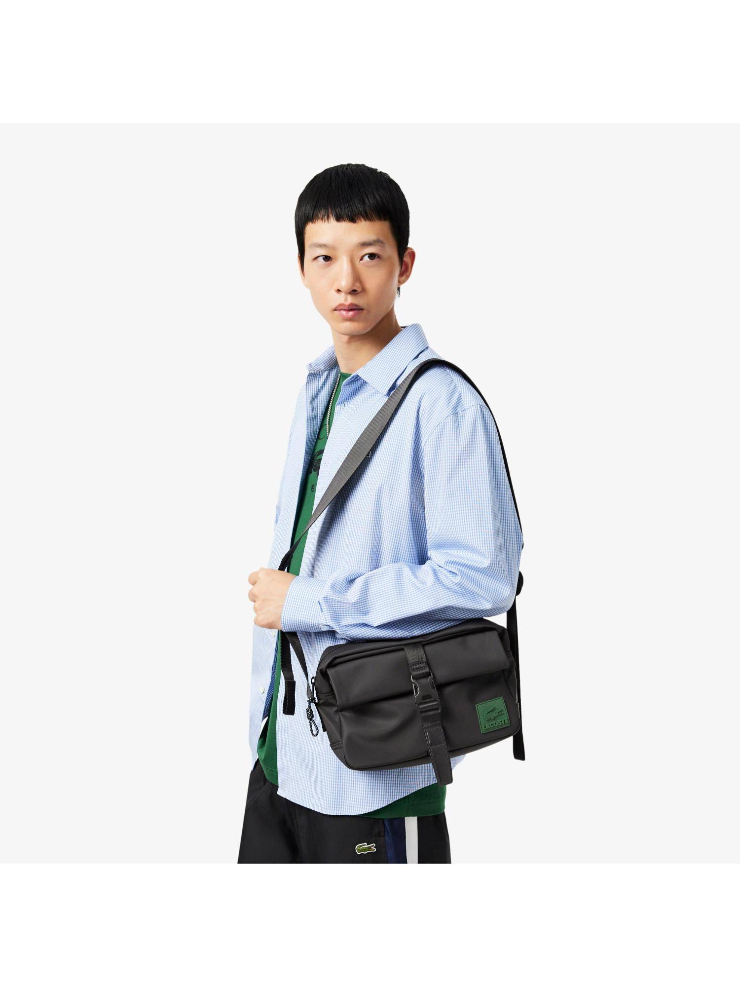 Lacoste In Motion Reporter Sling Bag - Black