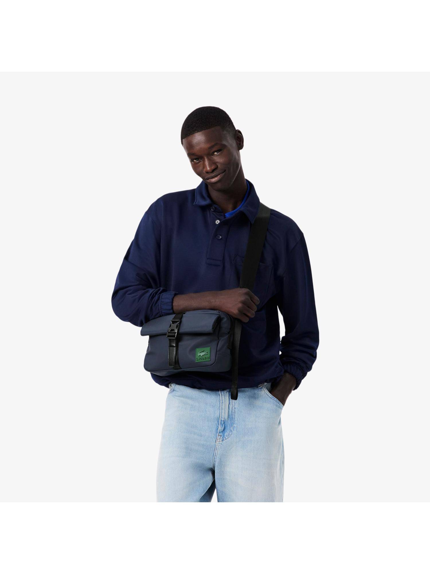 Lacoste In Motion Reporter Sling Bag - Blue
