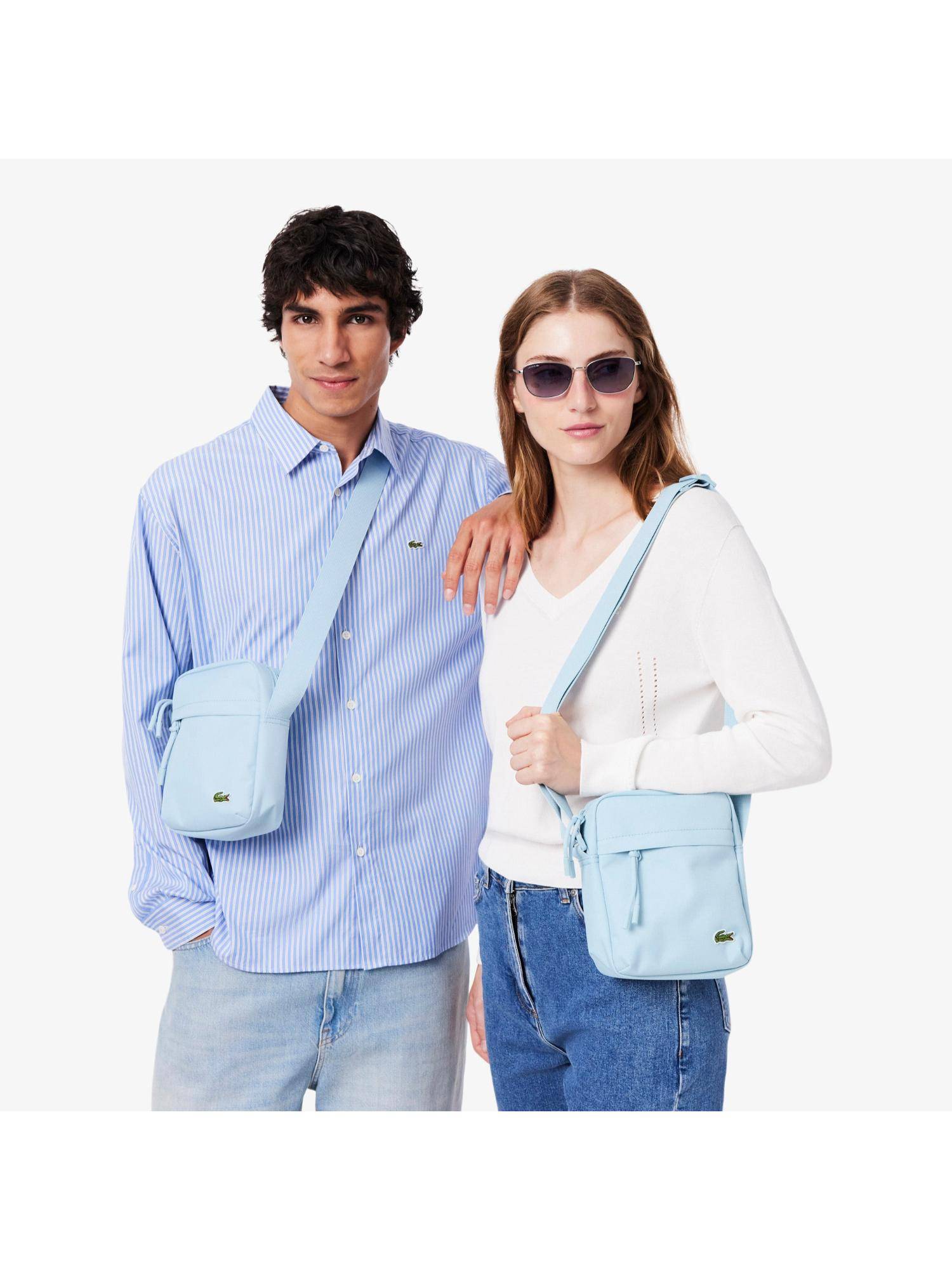 Lacoste Neocroc Sling Bag - Blue