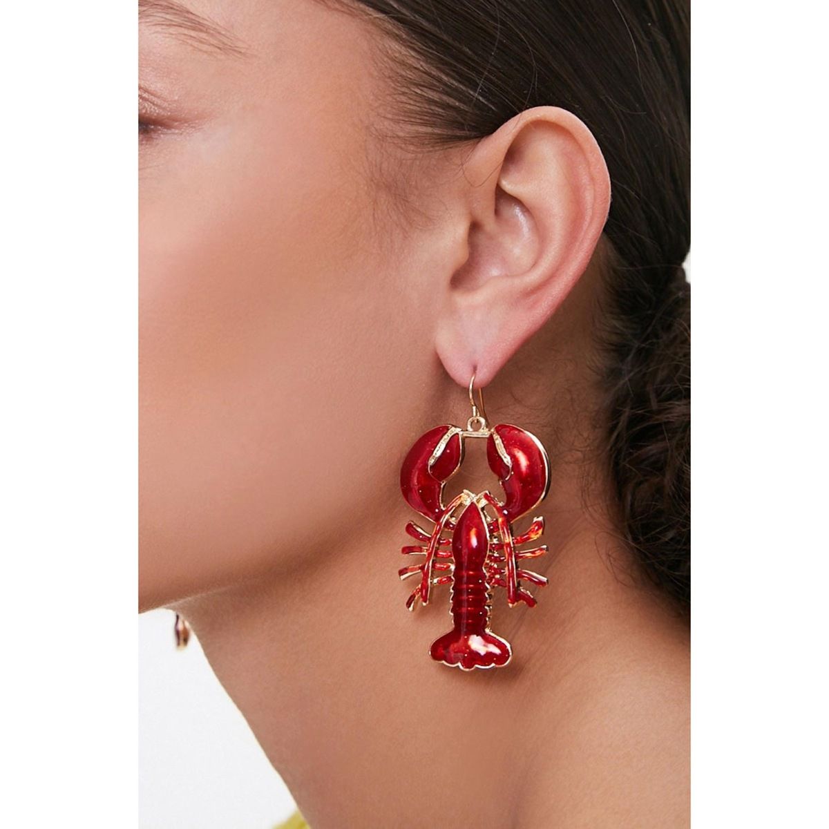 Forever 21 Resin Lobster Drop Earrings: Buy Forever 21 Resin Lobster Drop  Earrings Online at Best Price in India | Nykaa