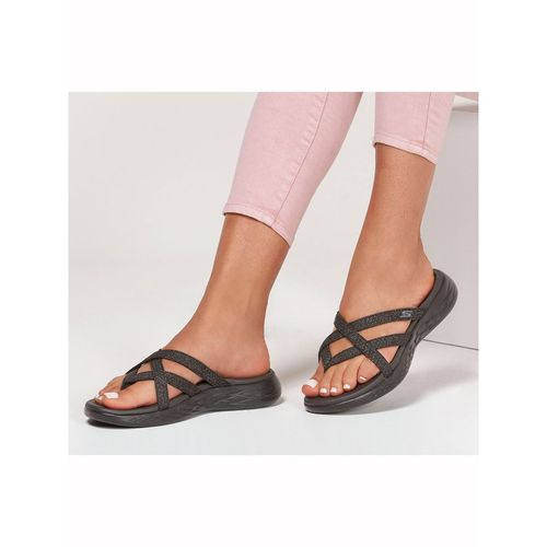 Buy SKECHERS ON THE GO 600 DAINTY Black Slipper Online