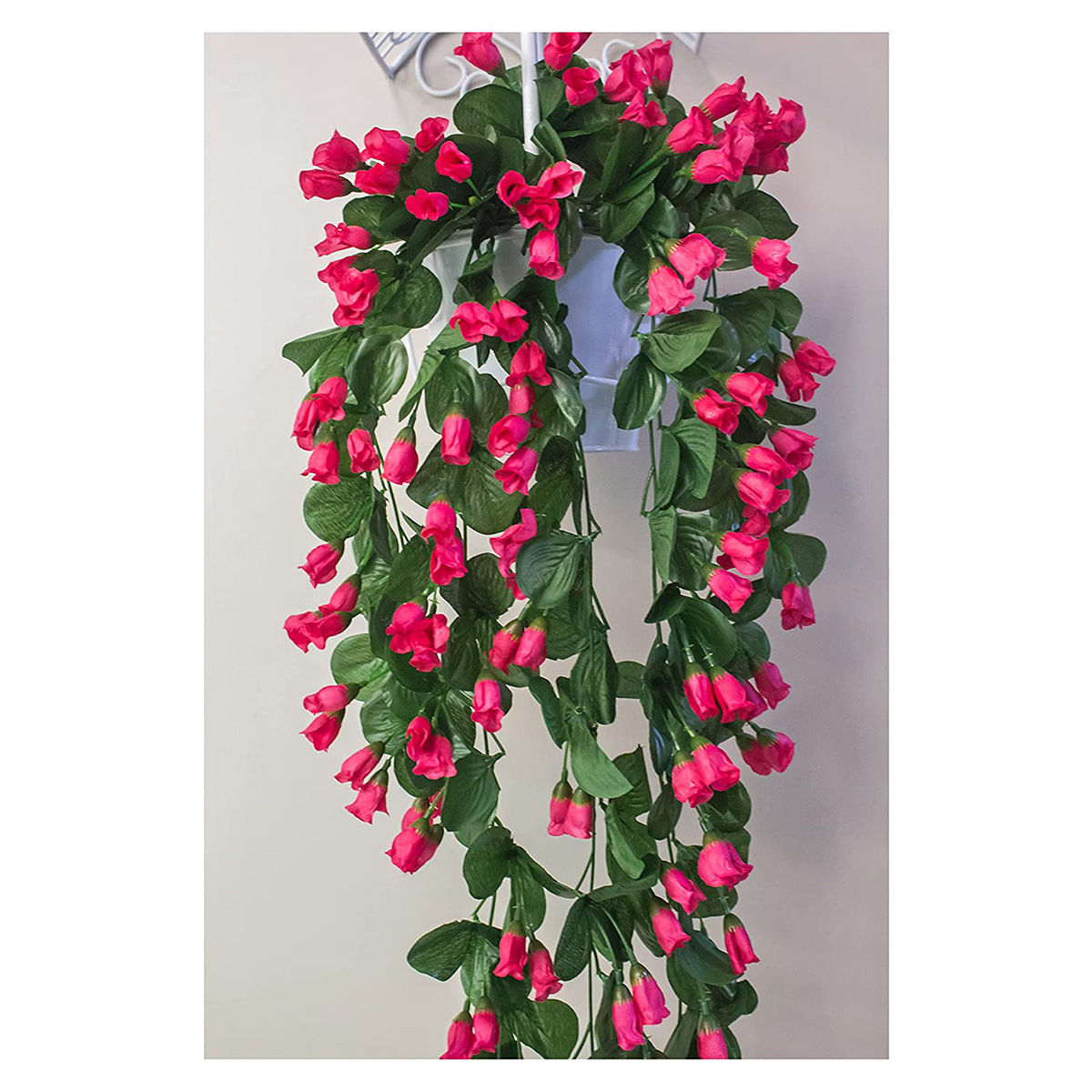 PolliNation Rose Bud Artificial Creeper - Magenta: Buy PolliNation Rose ...