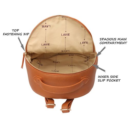 Leather Mini Backpack For Girls From Inside MOMINSIDE Compact Baby