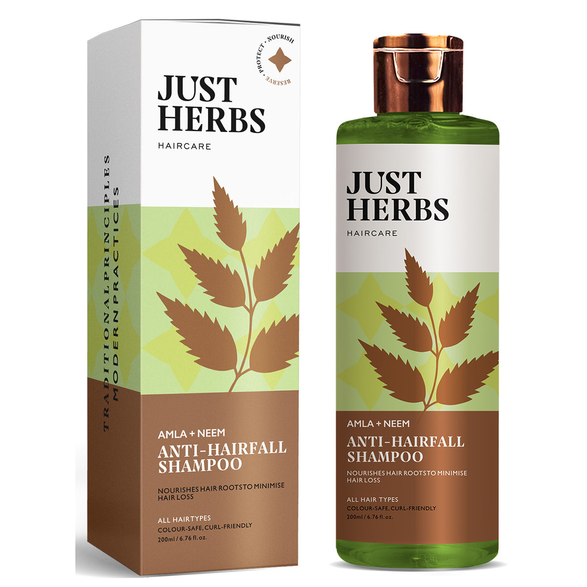 Just Herbs 8 In 1 Root Nourishing Amla Neem Normal to Oily Hair Shampoo Buy Just Herbs 8 In 1