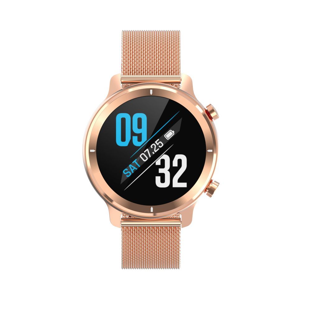 French Connection Unisex Touch Screen Smartwatch With Hrm & Smart Phone Notification - R4-D