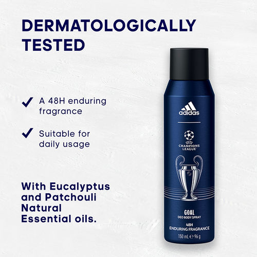 Buy Adidas Fragrances UEFA Champions League Goal Deodorant Spray