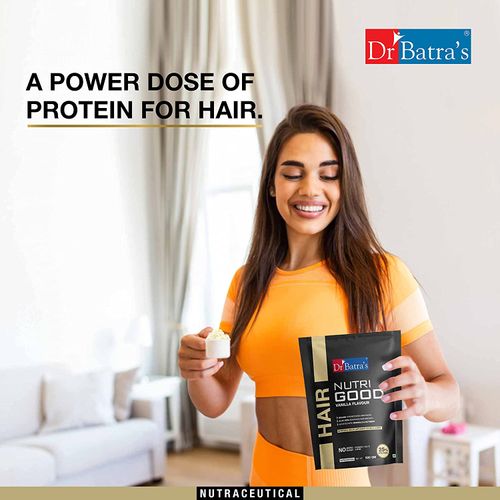 Dr Batra's NutriGood For Hair Care Vanilla Pouch: Buy Dr Batra's NutriGood  For Hair Care Vanilla Pouch Online at Best Price in India | Nykaa