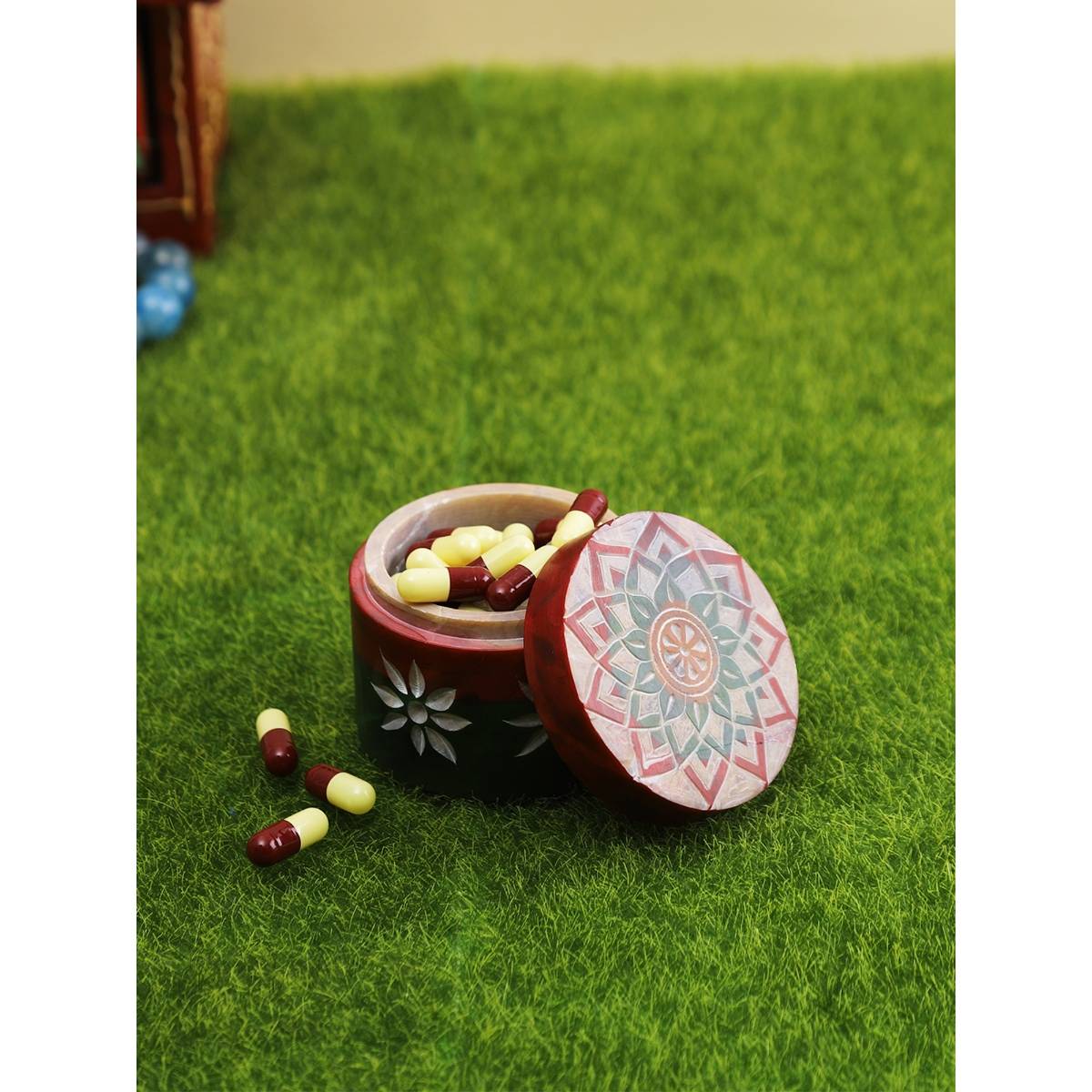 AAPNO RAJASTHAN Cylindrical Storage Box