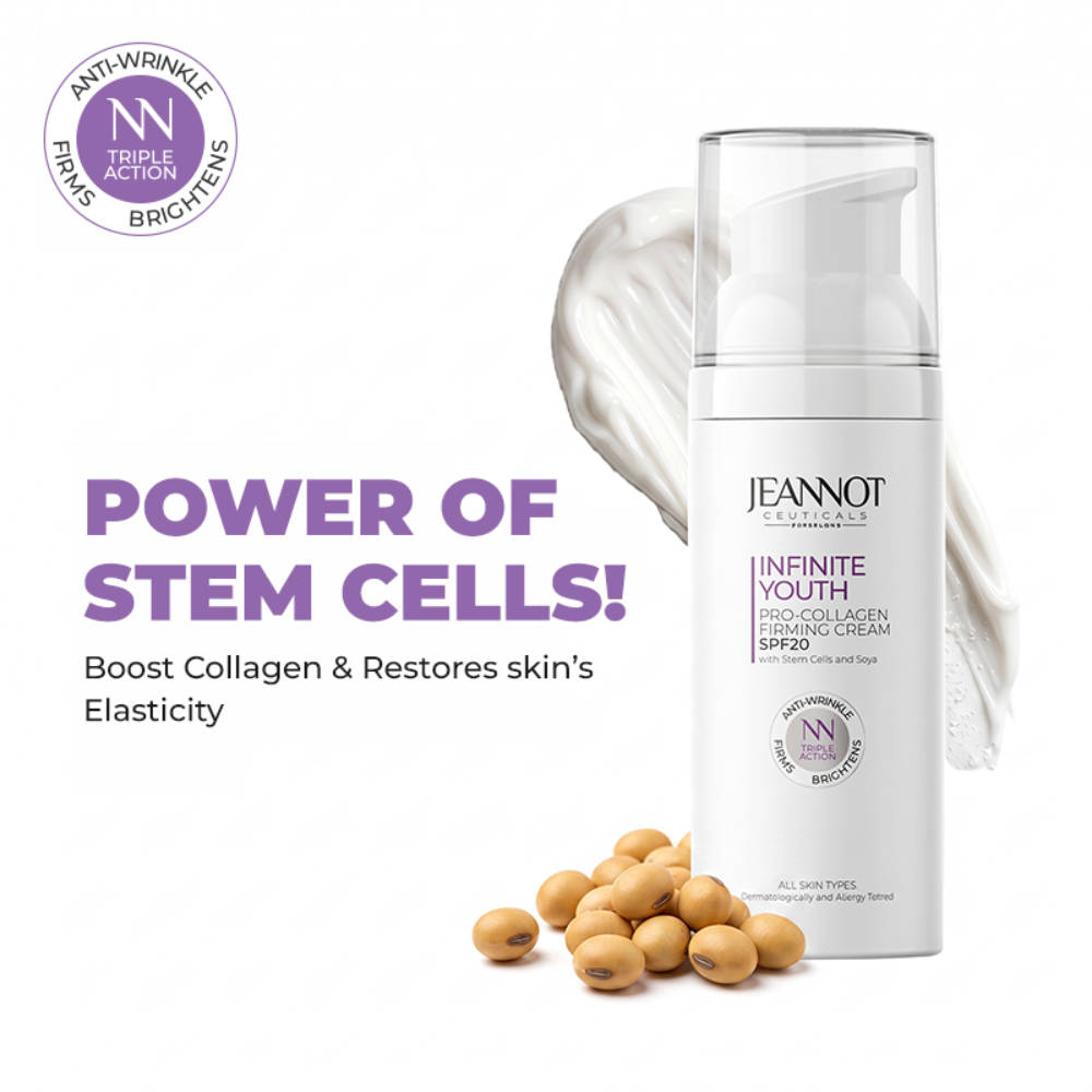 Jeannot Ceuticals Pro Collagen Firming Cream SPF20, Collagen boosting Day Cream
