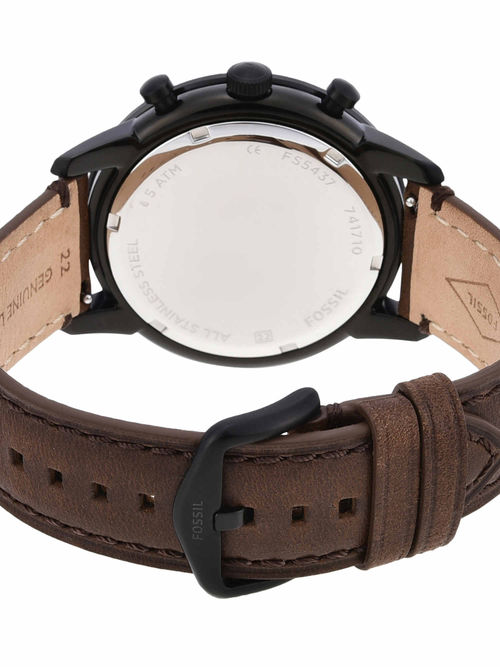 Fossil FS5437 Townsman Brown Watch For Men