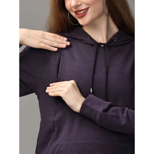 Buy The Mom Store Achieve Grapeness Maternity and Nursing Hoodie