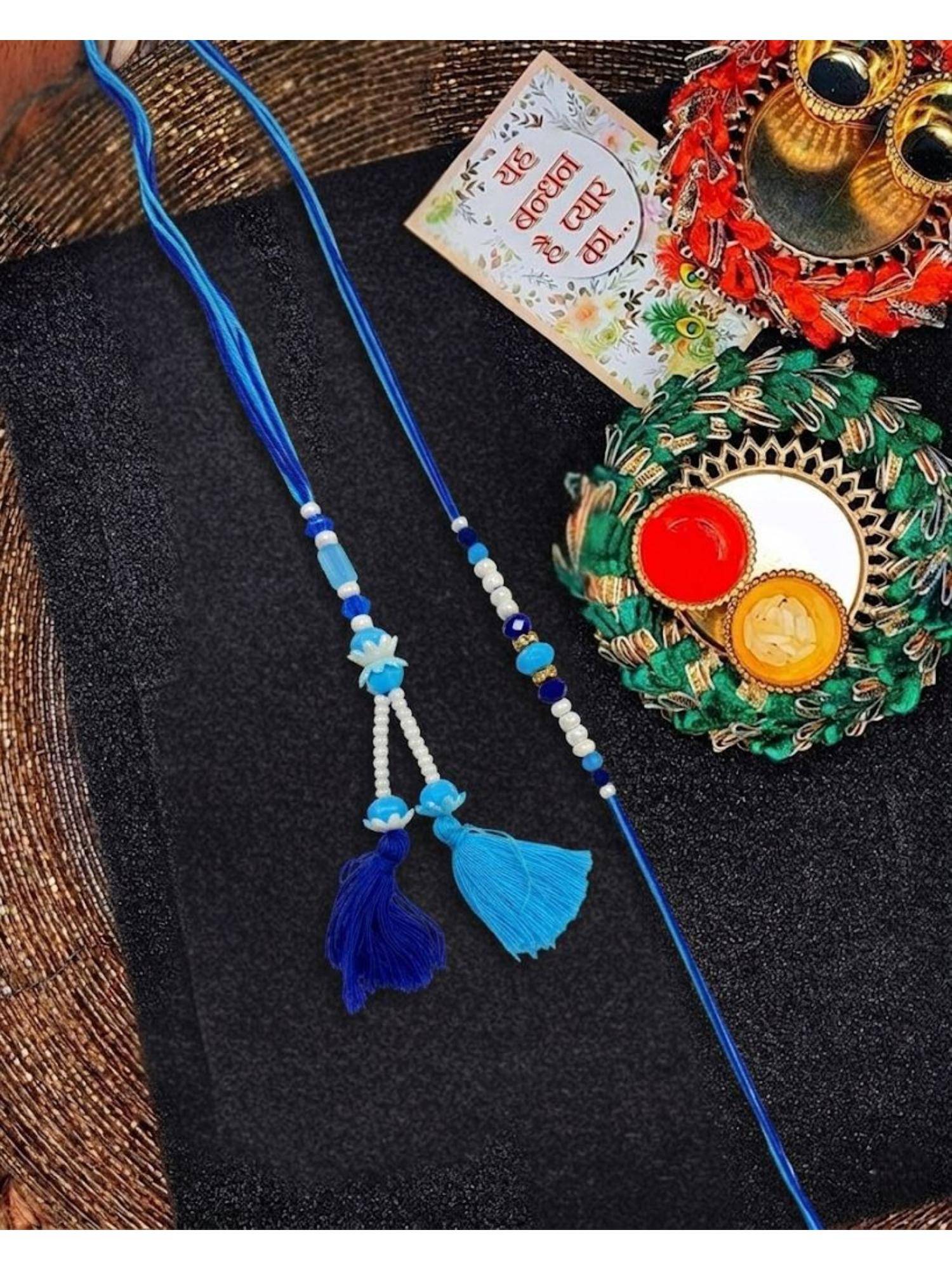 NVR Traditional Bhaiya Bhabhi Rakhis