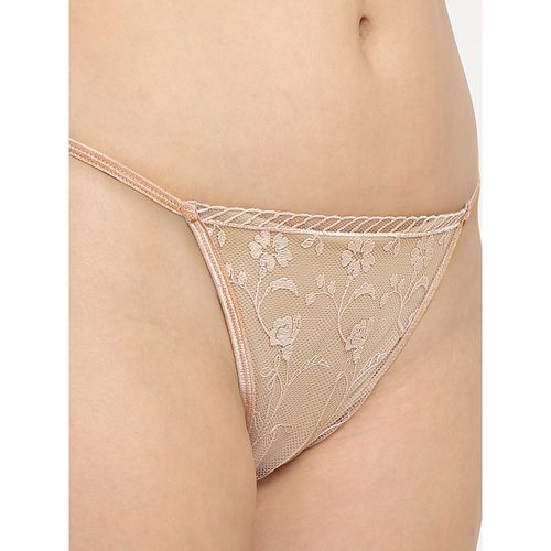 Erotissch Women Nude Self Design Thongs Briefs