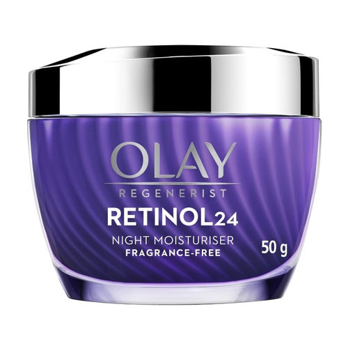 Olay Retinol Anti Ageing Night Cream For Youthful Looking Skin, No Irritation, Fragrance Free